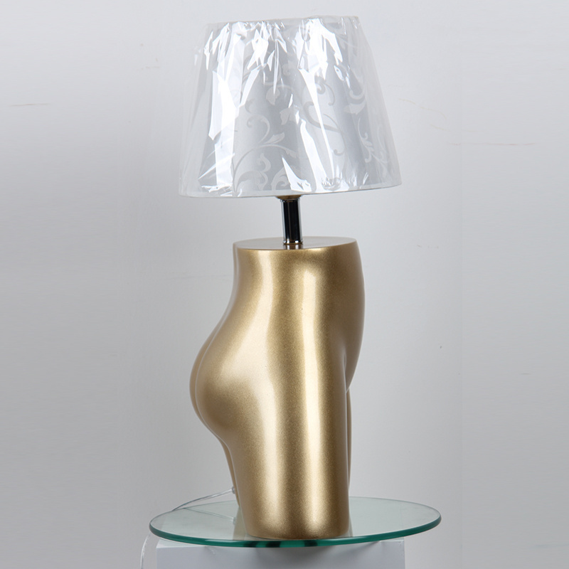 High Quality Fiberglass Female Hip Torso Big Butt Underwear Floor Lamp Mannequin