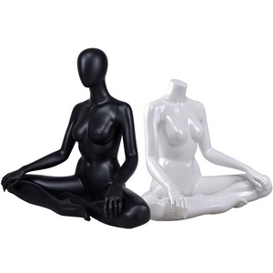 New eco-friendly full-body mannequin props running basketball rotomolding sports mannequins PU polyurethane yoga mannequins