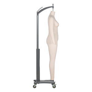 Female Mannequin Full body with Collapsible Shoulders US Standard Size With Adjustable Movable base Women Dummy Doll