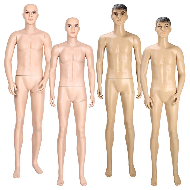 Fashion Window Display Dummy Realistic Skin Mannequin Male Full Body Mannequin Men