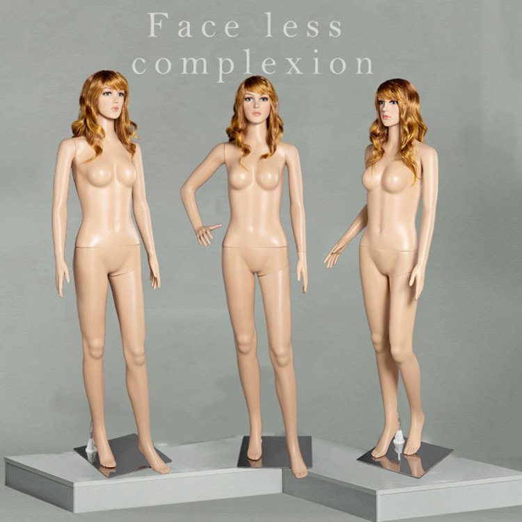 Cheap Full Body Skin Model Plus Size Makeup Mannequin Female Mannequin Plastic