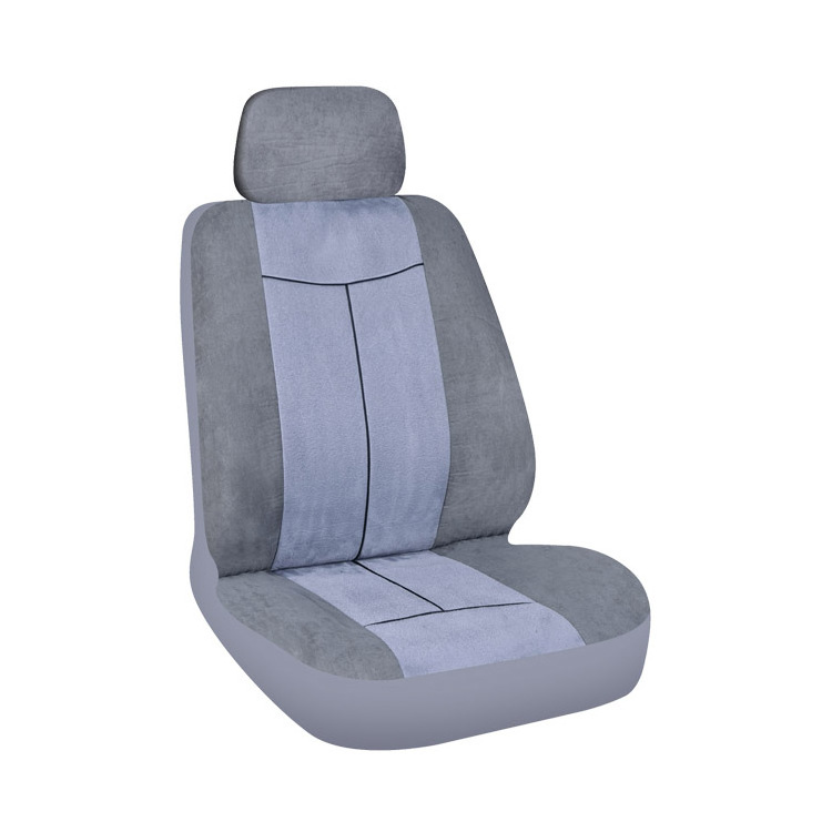 9pcs Full Set Washable Fine Needlework And Smooth Lines Universal Fabric Velour Car Seat Cover