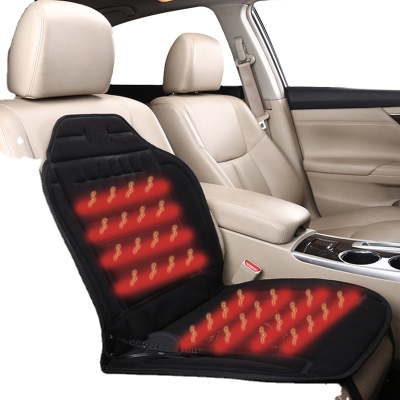 Car Seat Cushion Cover Heated Warmer Pad Hot Heat Heater Lumbar Winter Truck Heated Seat Cover