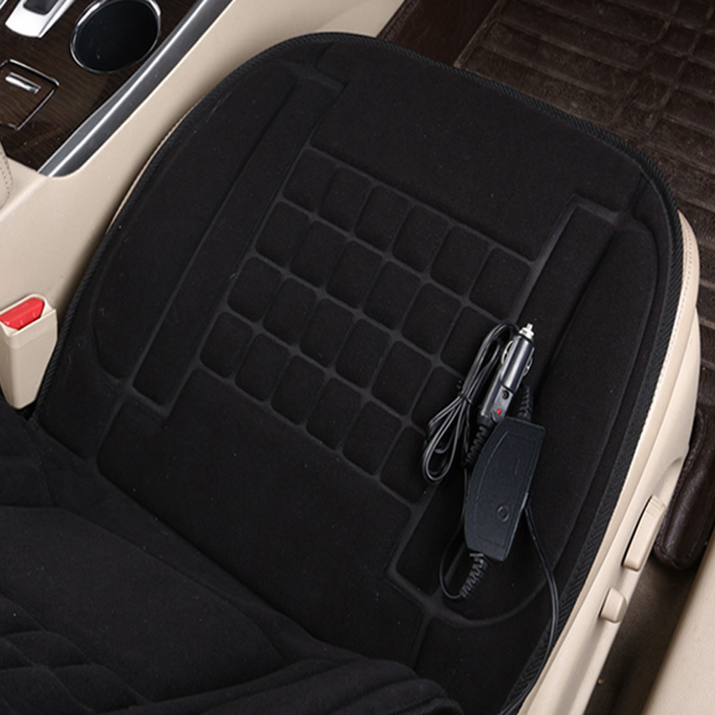 Car Seat Cushion Cover Heated Warmer Pad Hot Heat Heater Lumbar Winter Truck Heated Seat Cover