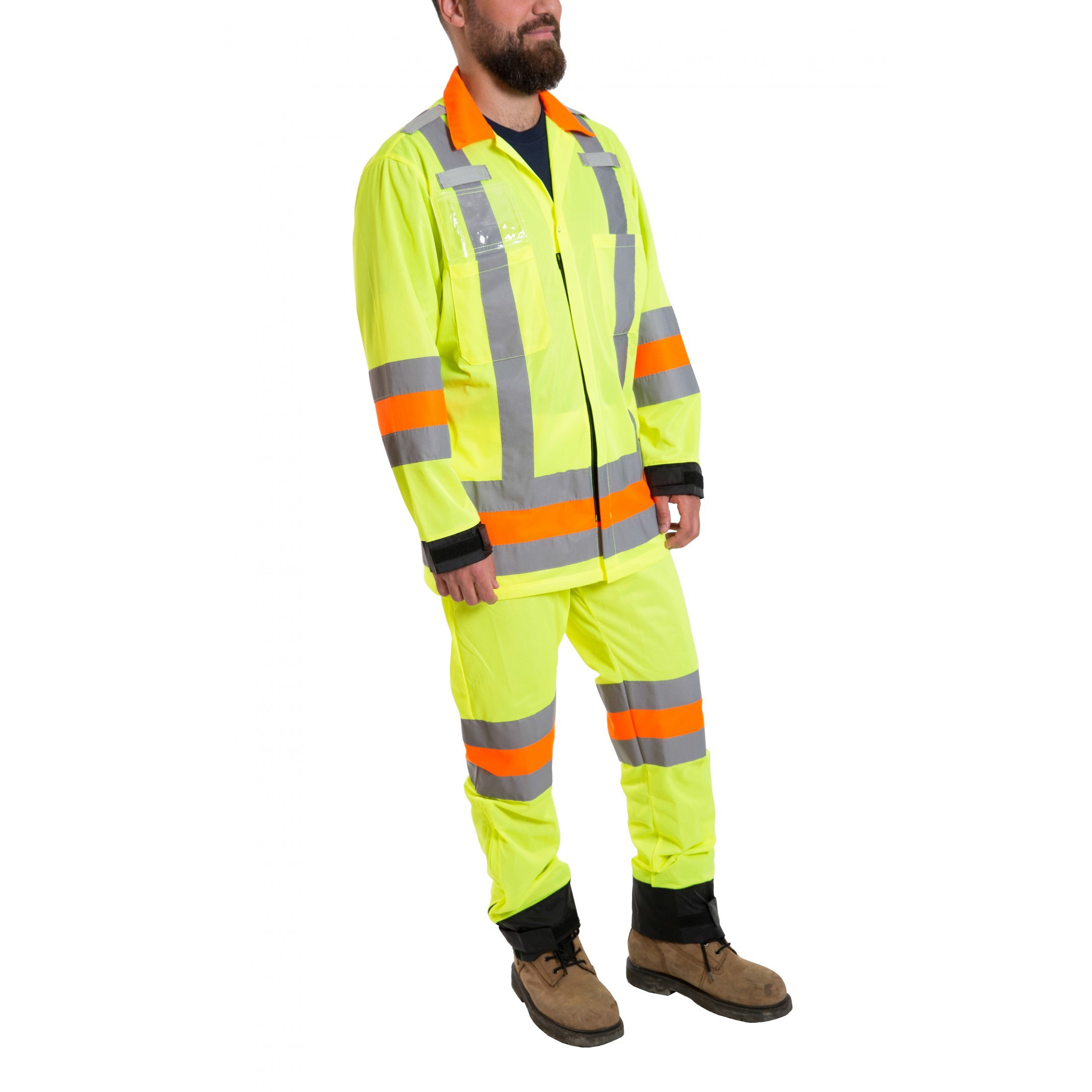 Work Pants Safety  For Men Stretch Wholesale Trend High Visibility Work Reflective Pant Trouser Workwear