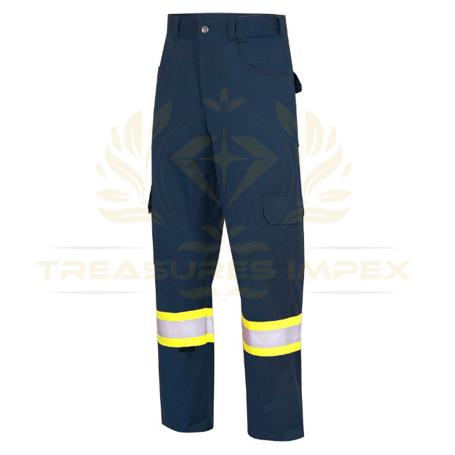 Work Trousers Pant Multi Pocket Cargo Pants For Men Relaxed Fit Twill Safety Heavy Duty Trouser Construction Hi Vis Safety Pants