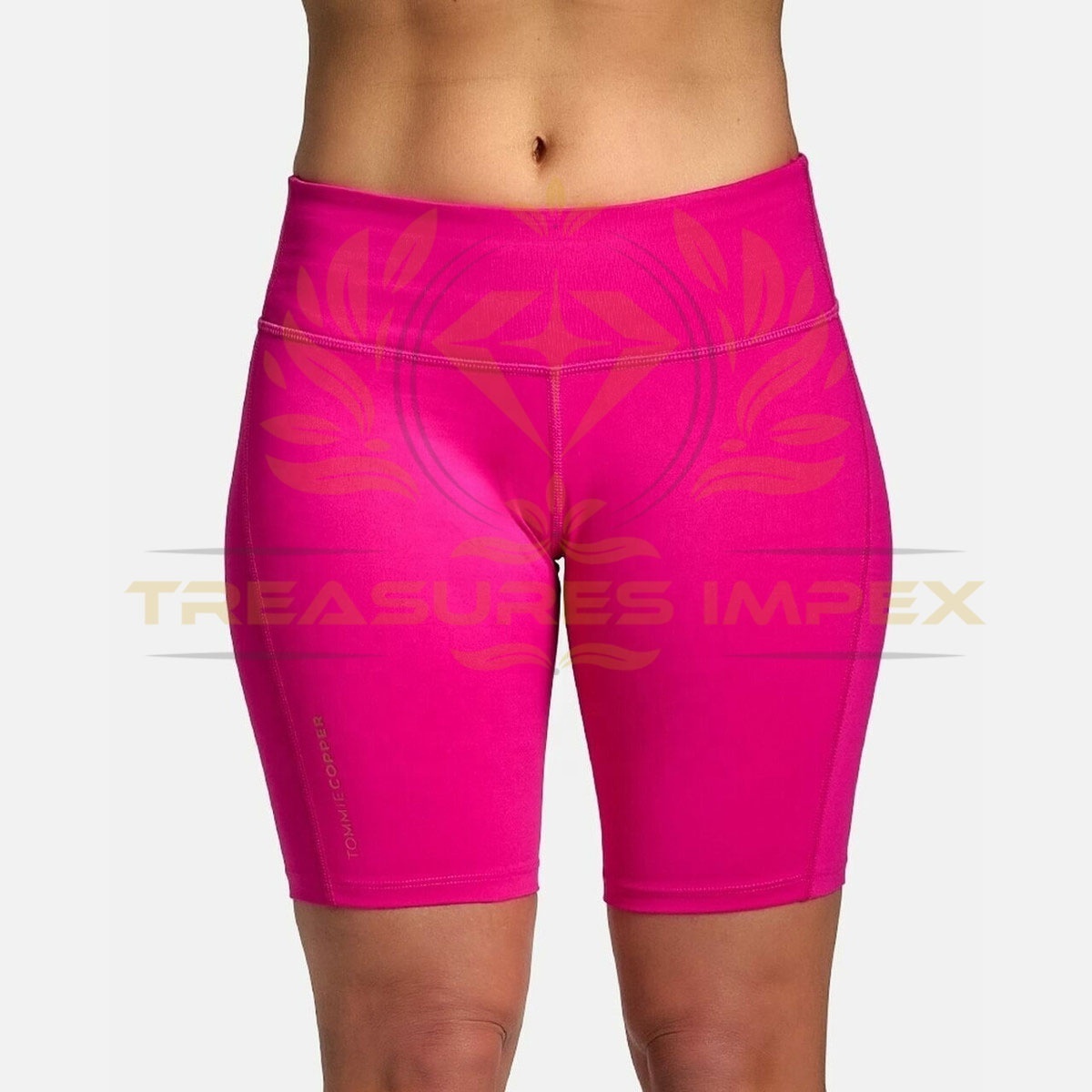 Wholesale ladies sports gym women compression plain workout short tights breathable custom sports yoga high waist shorts