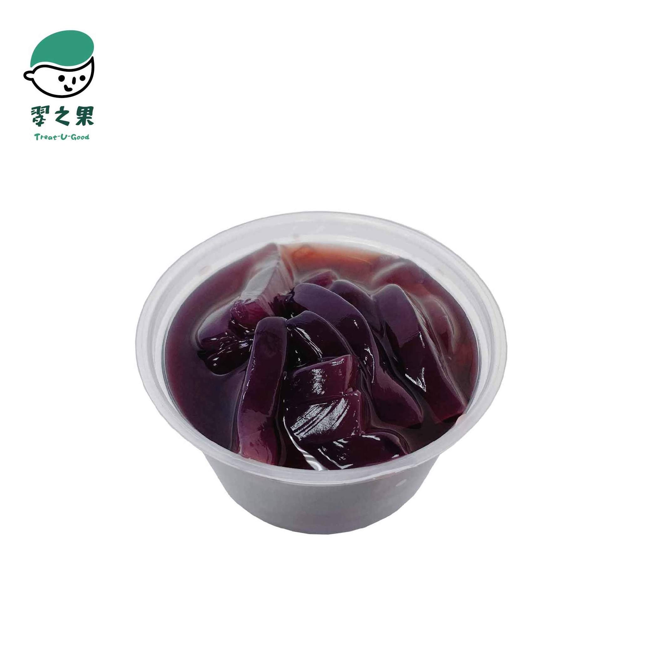 Bubble Tea Topping 4kg Grape Halal Coconut Mini Fruit Jelly