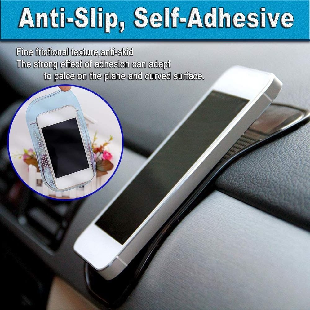 Car Non-slip Dashboard Mat Adhesive Mat Anti Slip Pads For Mobile Phone