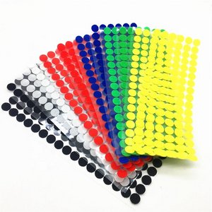 super sticky recyclable  hook and loop tape customized double-sided nylon strips for holding