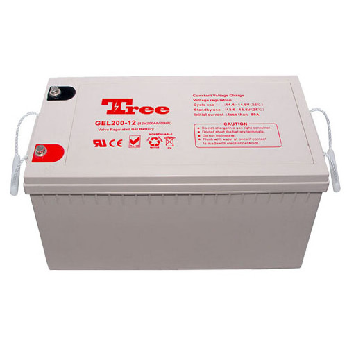 High capacity lead acid lantern battery Solar  12V 200Ah 220Ah  250Ah Gel Lead Acid Battery For 6000 Life Circle