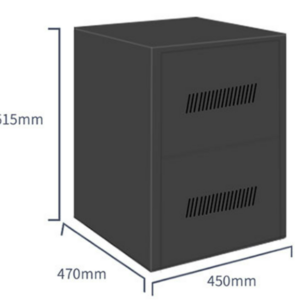 Wholesale price Outdoor UPS Power Supply Battery Cabinet Lead acid battery box with wheel