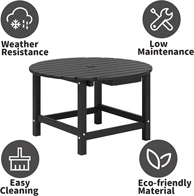 Outdoor Adirondack Patio Coffee Table, 32