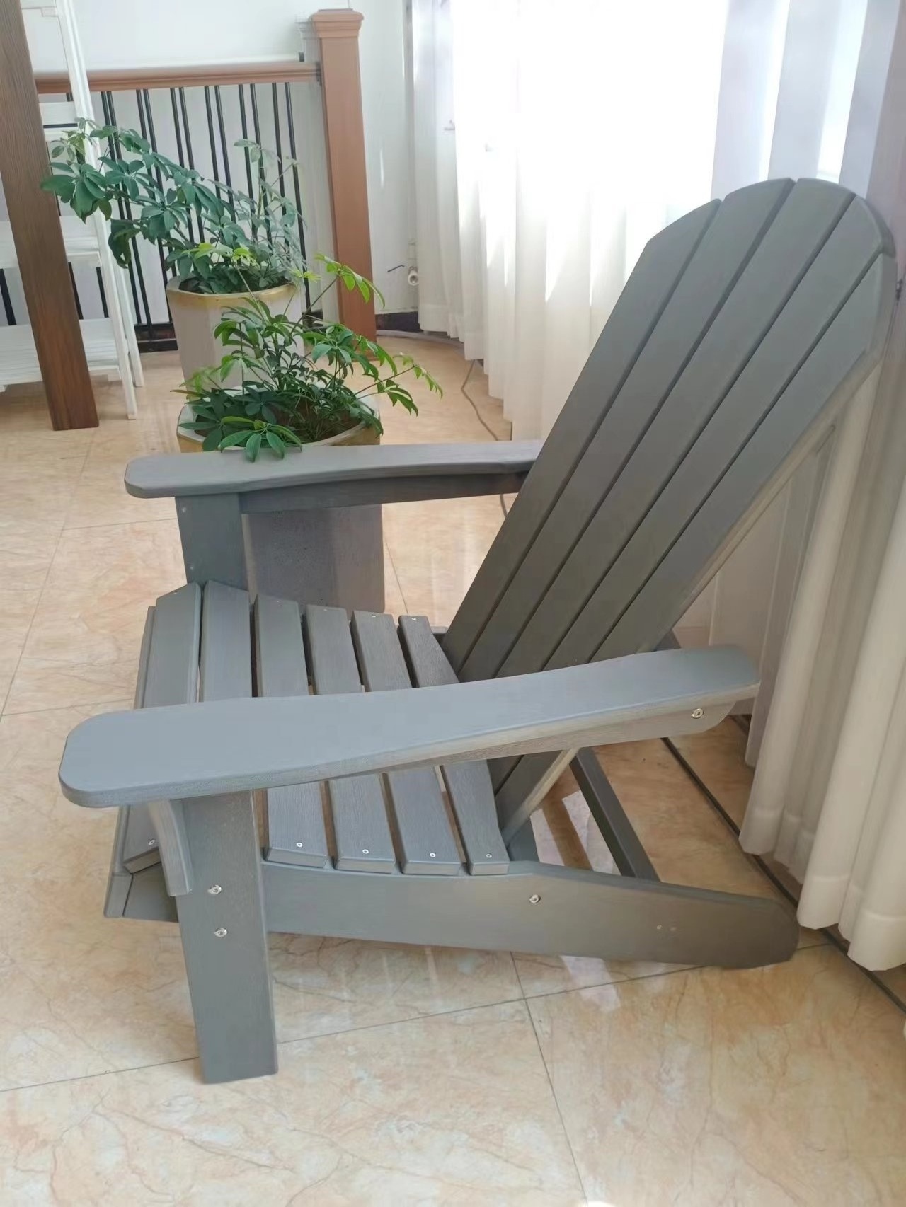 outdoor furniture HDPE adirondack chair Treeents