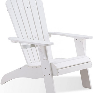 350 pounds (about 158.8 kg) garden garden chair, Adirondack chair, oversized polyester wood brazier chair with cup holder