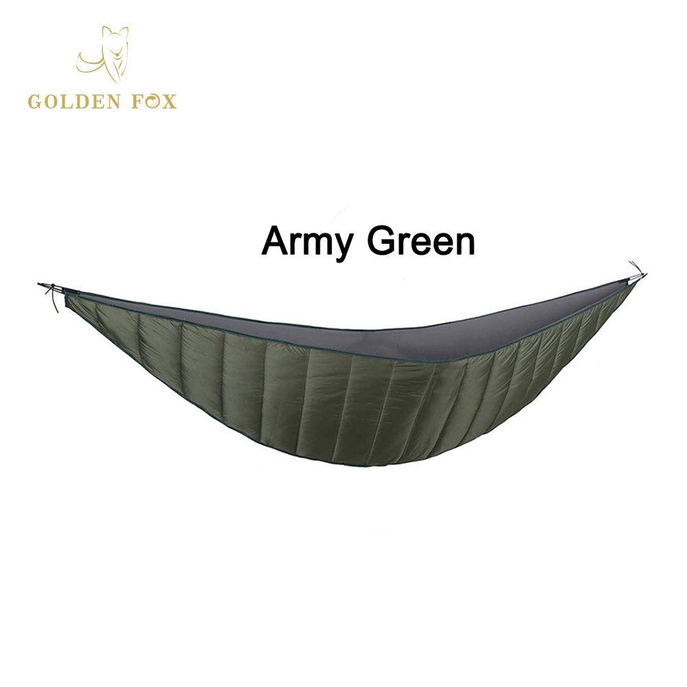 Golden Fox  hammock under quilt cotton outdoor winter camping portable sleeping bag under quilt windproof to keep warm