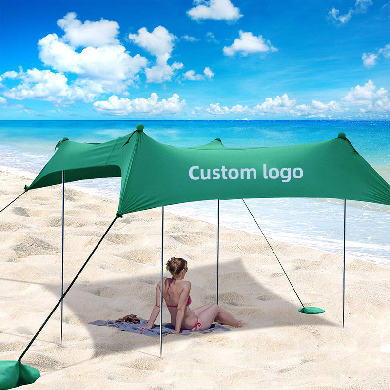 Hot sale beach tent pop up lightweight camping shelter tarp hammock rain fly camping tarp tents for beach