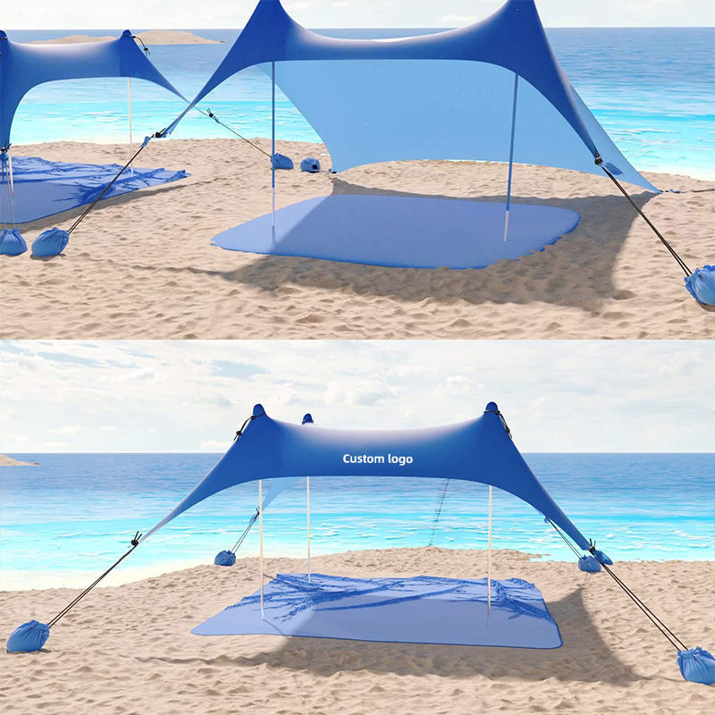 Hot sale beach tent pop up lightweight camping shelter tarp hammock rain fly camping tarp tents for beach