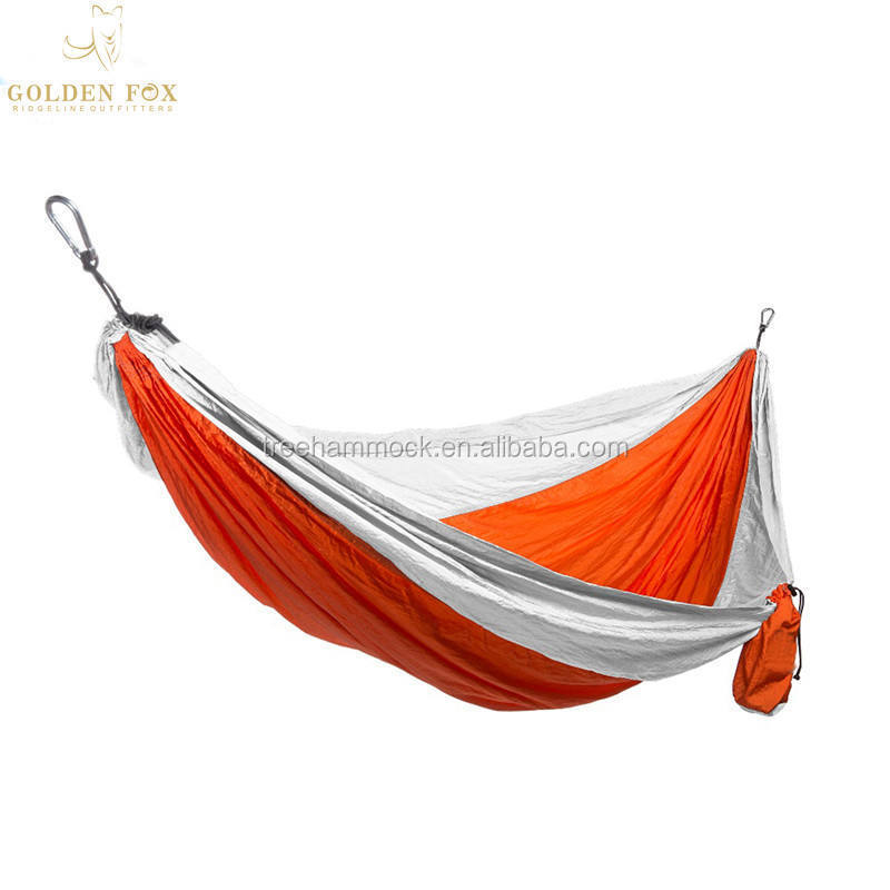 Camping Parachute Double travel Hammock Light Ripstop Nylon portable camping hammock with Tree Straps