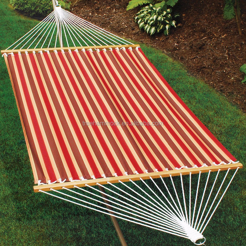 Golden Fox patio swing High quality wholesale Double Spreader Bar Outdoor hammocks with frame