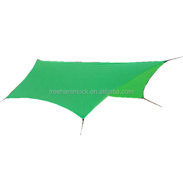 Wholesale high quality outdoor camping hammock canopy tarp forest best rain protection rain fly