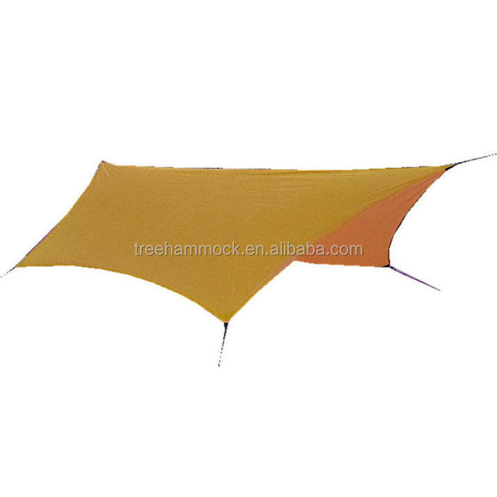 Wholesale high quality outdoor camping hammock canopy tarp forest best rain protection rain fly