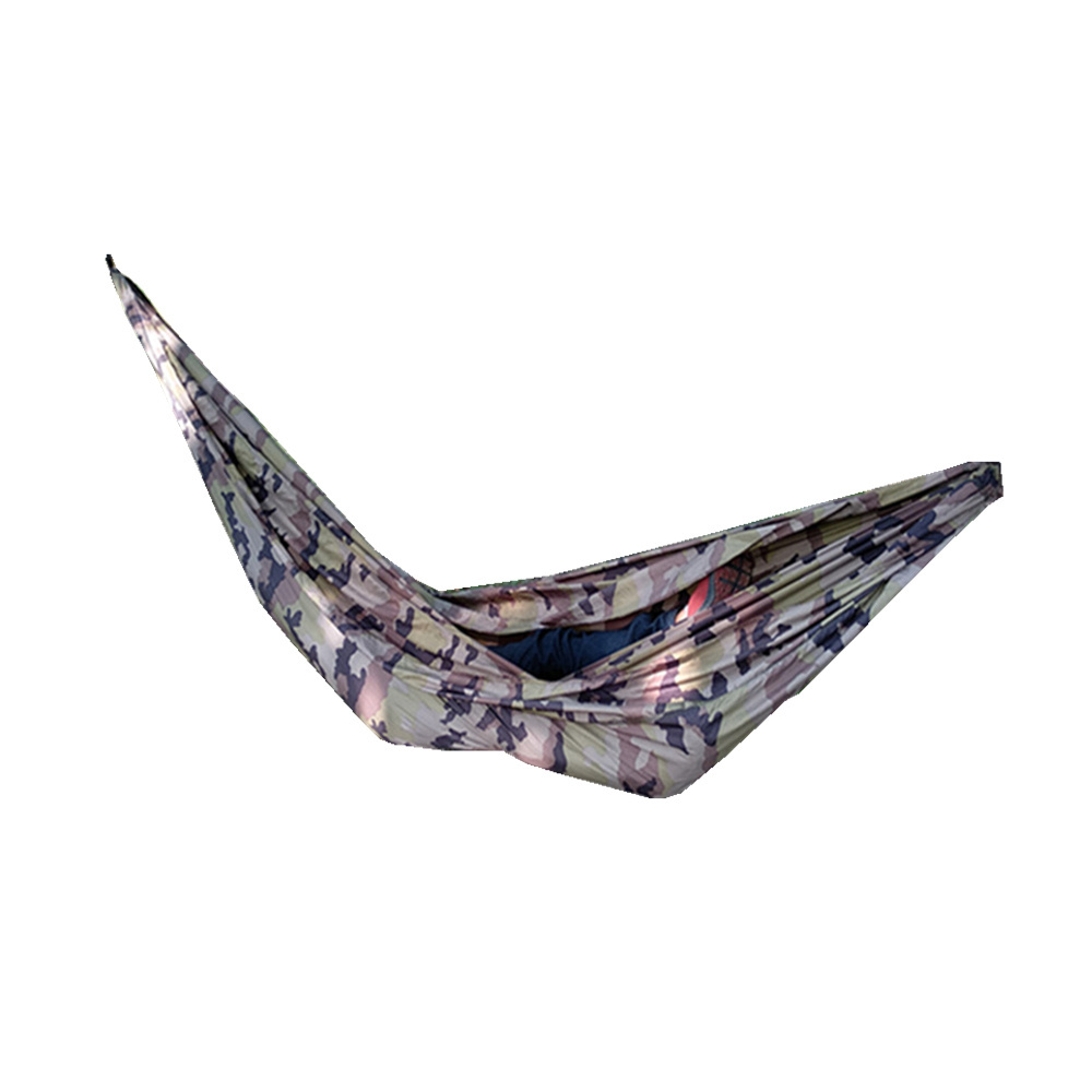 Best Quality Single Double Hammocks Outdoors Backpacking Survival Travel camo hammock