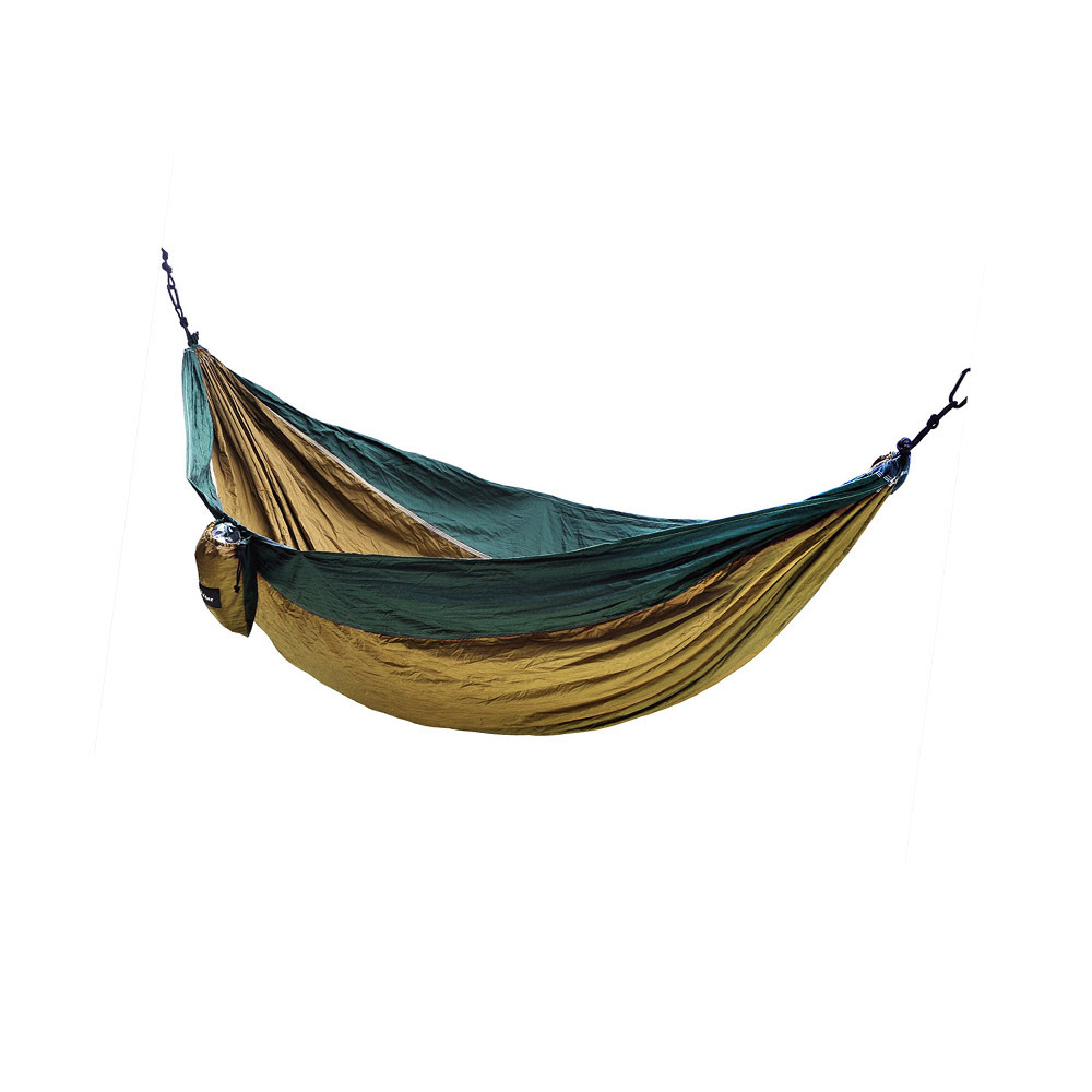 High Quality Outdoor Camping Double 210T nylon taffeta hammock ultralight portable folding hammock