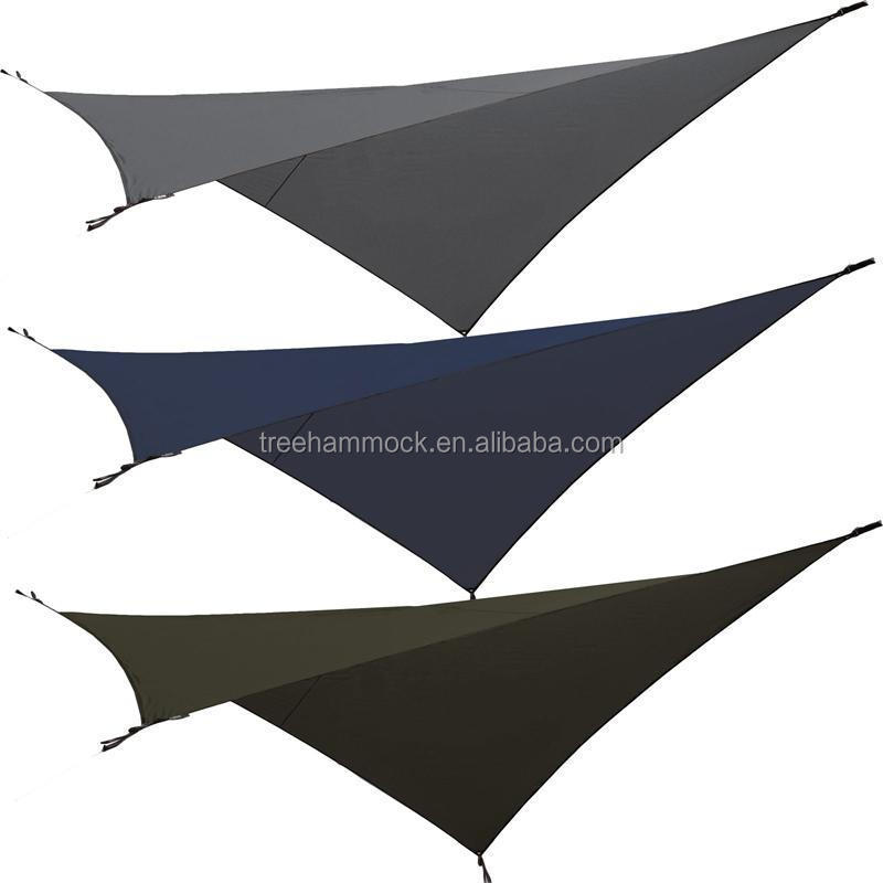 Portable Outdoor waterproof oxford cloth UV Protection sunshade sunshelter Nylon Camping Hammock Rain Fly Tarp tent