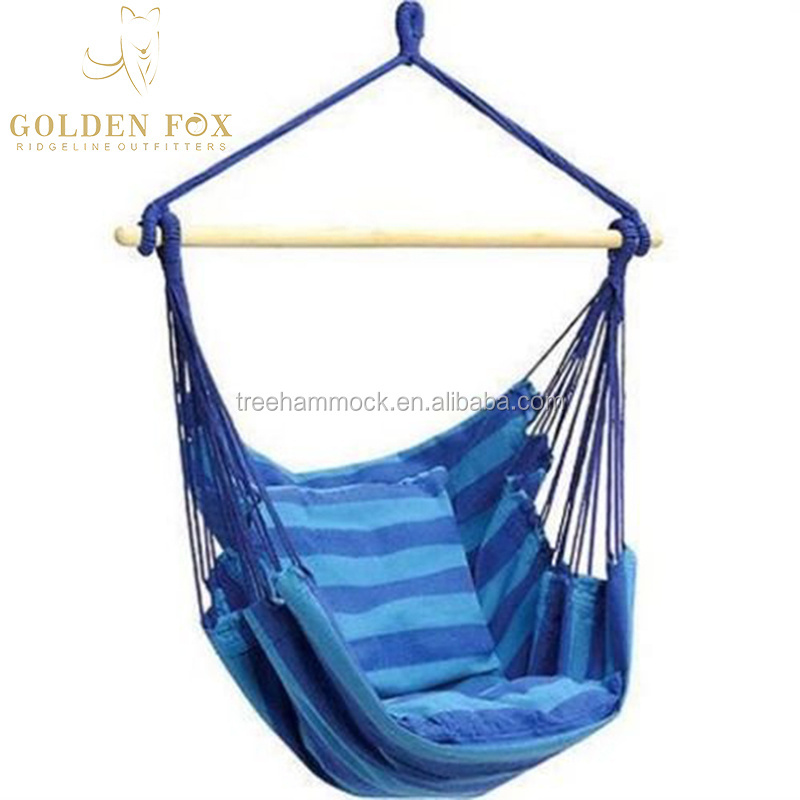 Hammock Chair Hanging Swing Rope Porch Patio Lounger Cotton Outdoor patio swing