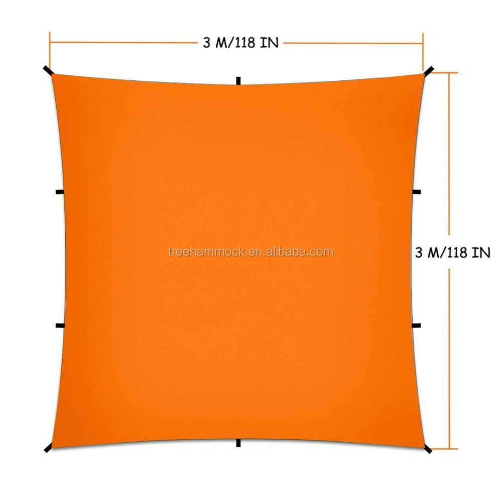 High-quality waterproof 3-4 person Sun Shelters Rain Fly hammock camping party picnic tarp cover