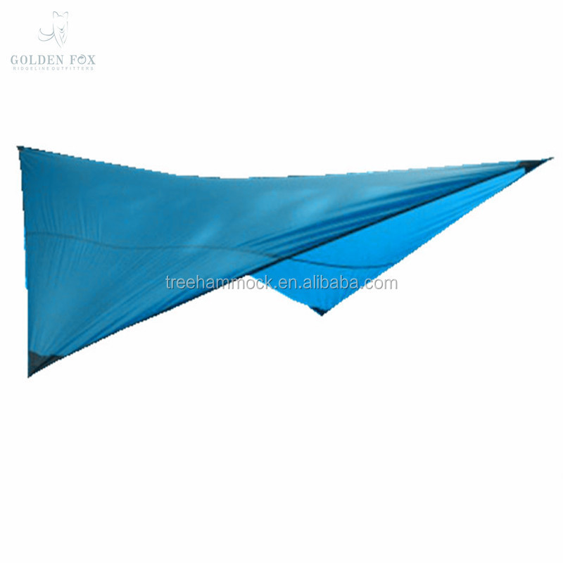 polyester folding hammock tent gazebo sunshade waterproof hammock rainfly hiking tarp tent