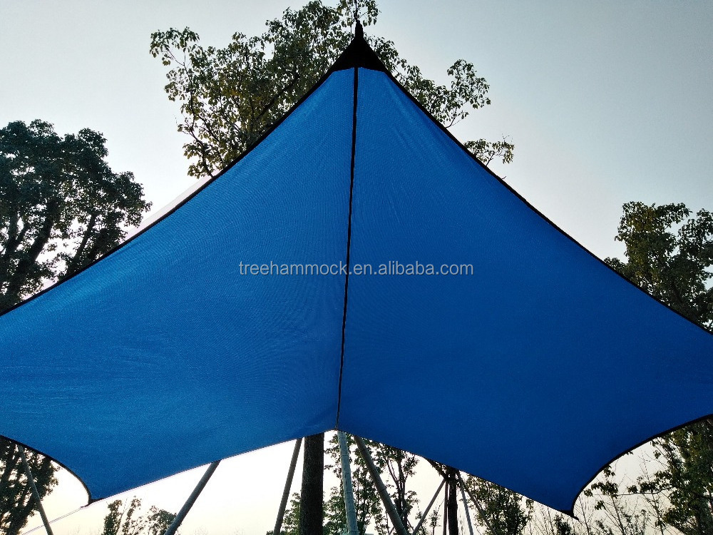 High quality wholesale outdoor lightweight hammock tent portable ripstop nylon polyester waterproof hammock camping tarp