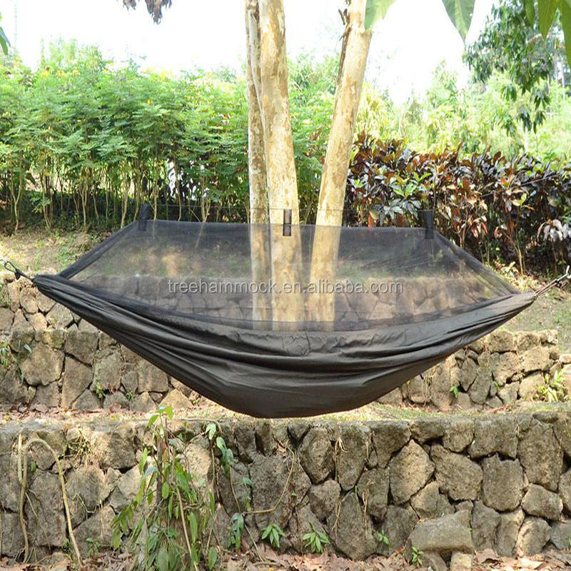 Mosquito traveling Camping Outdoor family Lightweight polyester Ripstop hammock tent with bug net