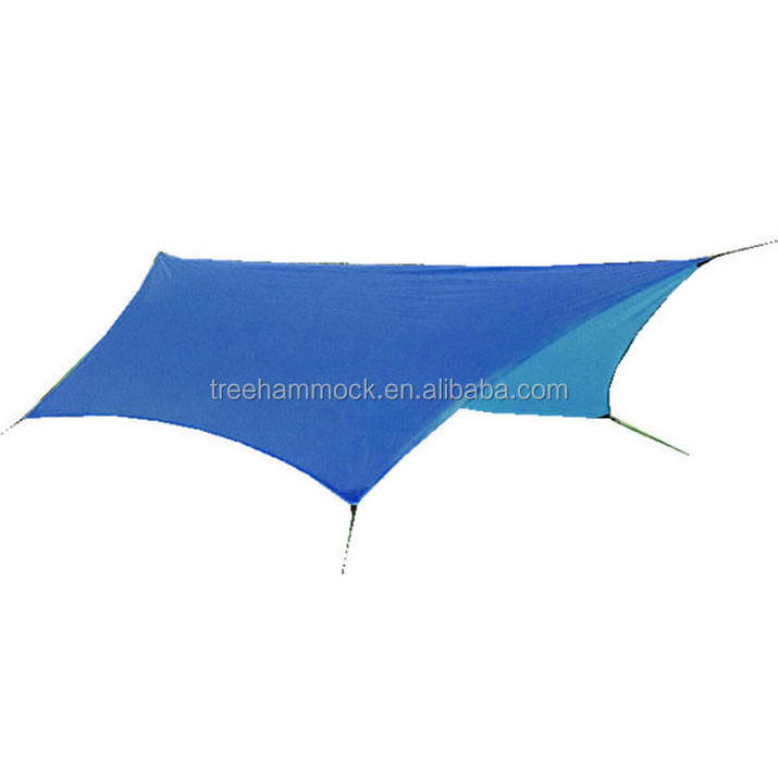 Wholesale high quality outdoor camping hammock canopy tarp forest best rain protection rain fly