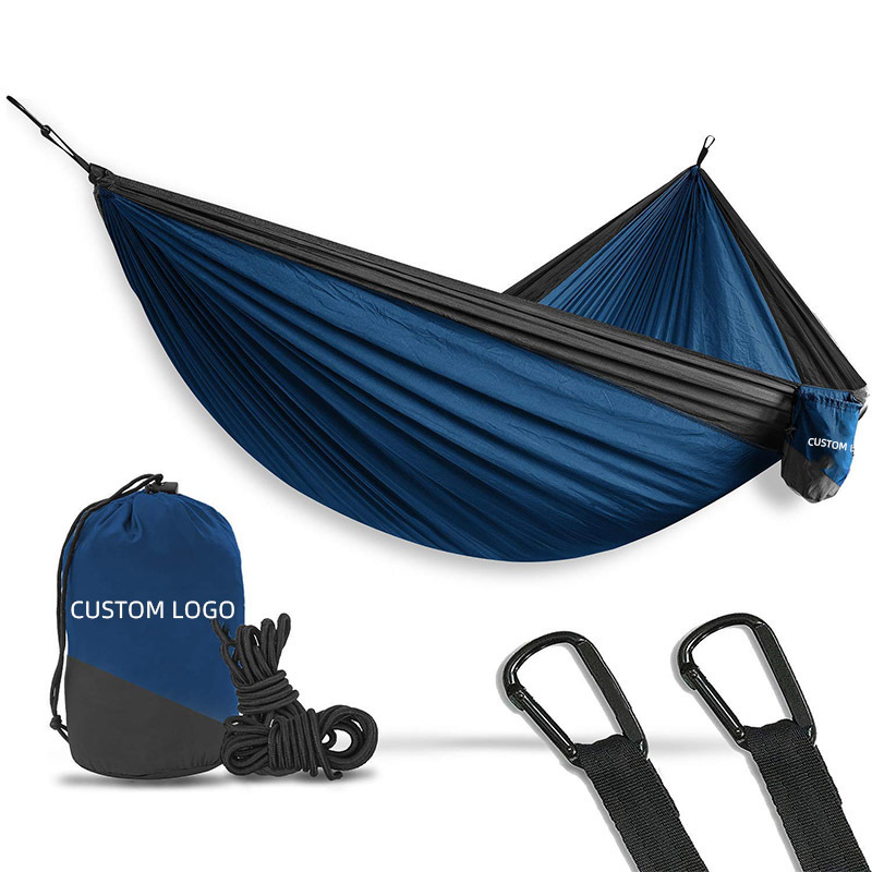 New Products Single Person Double tree Hammock Tent Camping Portable Nylon Waterproof Folding Hammock for Adult