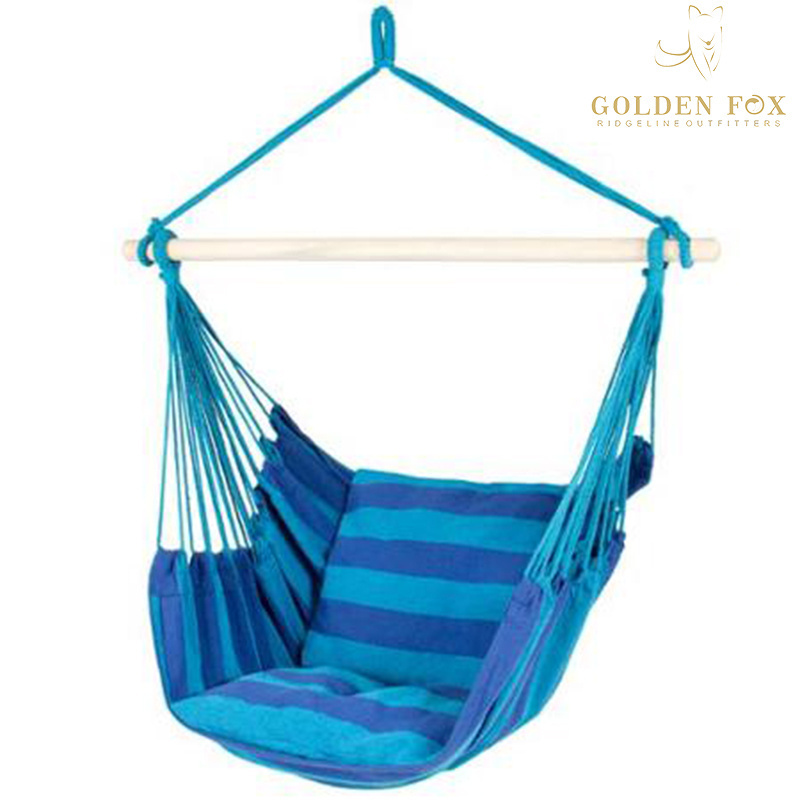 Golden Fox Outdoor furniture Porch Hanging Hammock swing chair, outdoor patio hammock chair