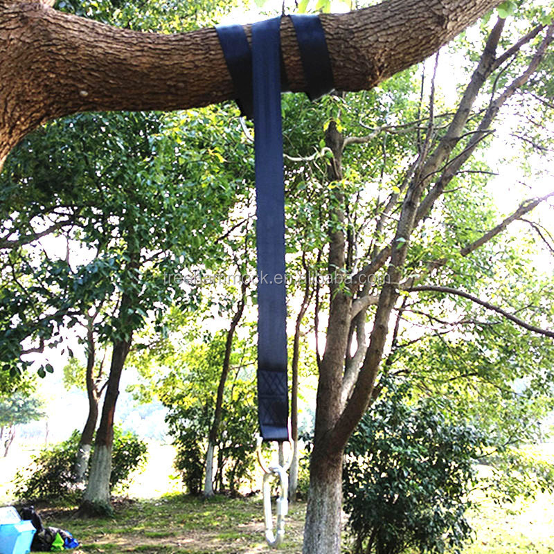 Heavy duty tree hanging holds 2400 lbs screw snap carabiners patio tree swing straps, tree swing hanging kit