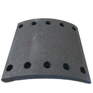 Truck parts brake lining friction material without asbestos 19094 for BPW,DAF