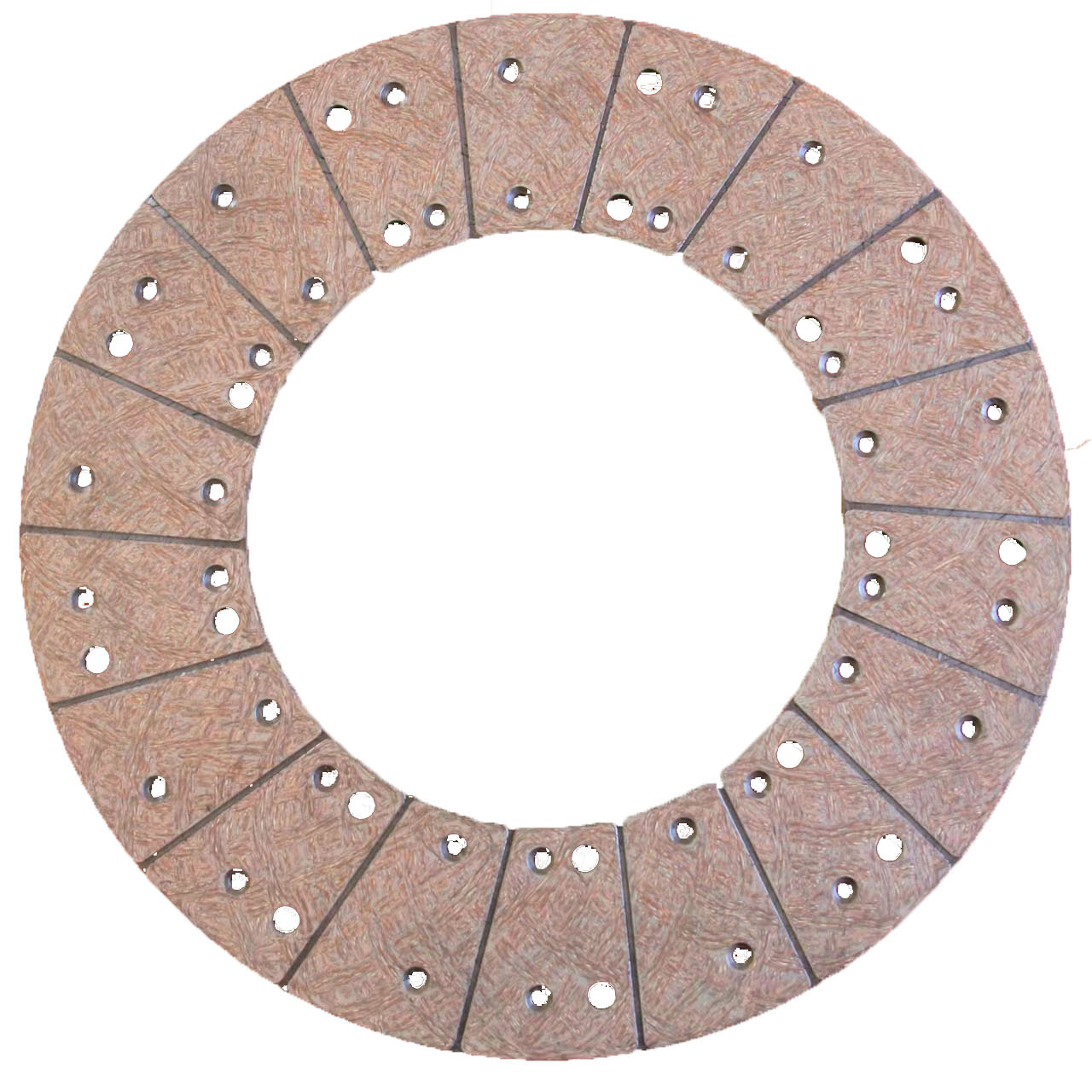 Non asbesto friction material brake clutch facing factory with copper