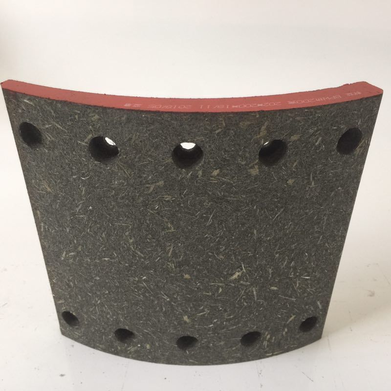 Top quality competitive brake lining friction material without asbestos 19094 for BPW,DAF