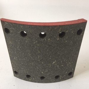 Top quality competitive brake lining friction material without asbestos 19094 for BPW,DAF