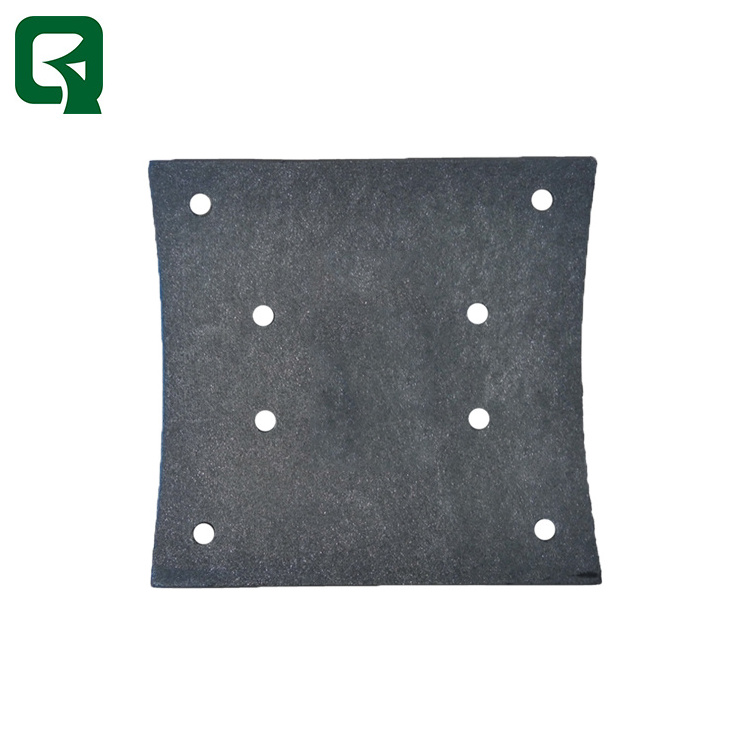 Electric Drum Brake Shoe Lining Material Low Friction For Truck Spare Parts Clutch Plate Facing Clutch Facing Brake Lining