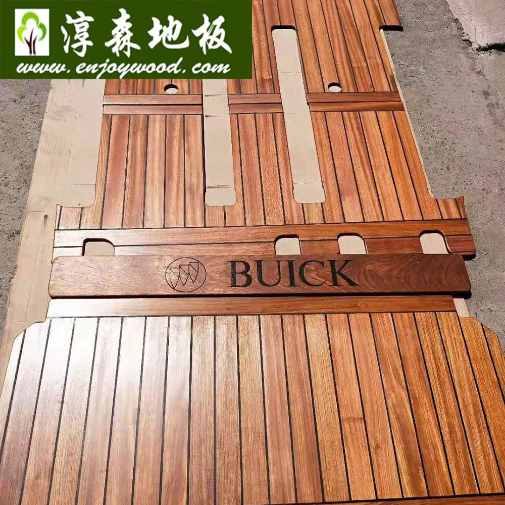 Ocean Liner Cruise Ship Yacht Wood Flooring MPV RV Alphard GL8 Wood Flooring Tauari Jatoba Merbau Burma Teak 8mm Wood Flooring