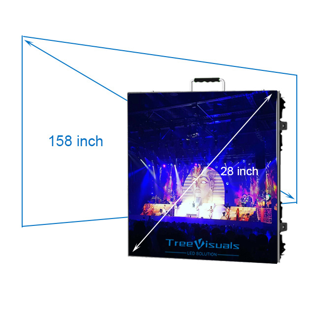 indoor led display screen led  32 square meters football stadium screen