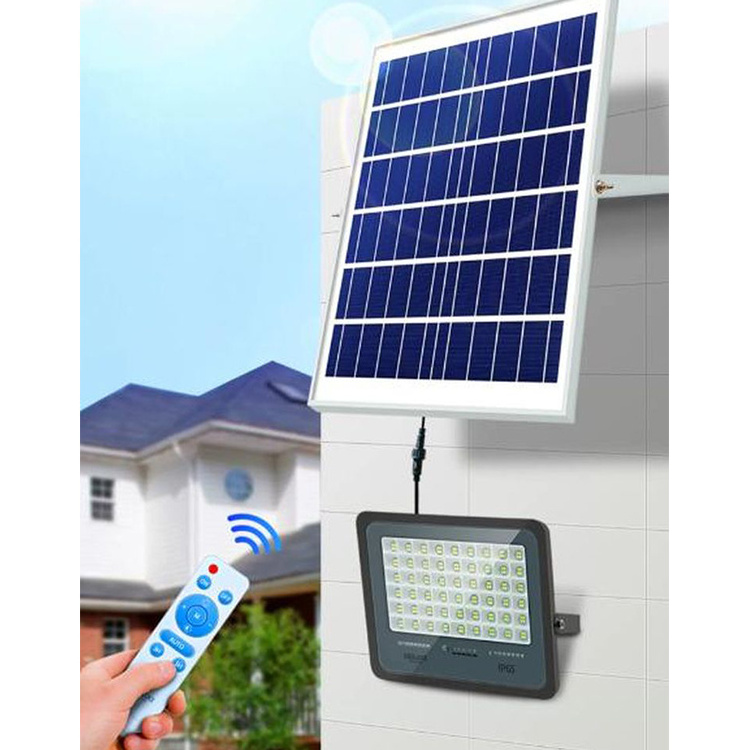 LED smart street light with remote control waterproof outdoor solar powered street light lamp waterproof