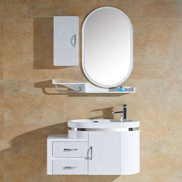 Wholesale new product PVC Bathroom Vanity Mirror Storage Cabinet