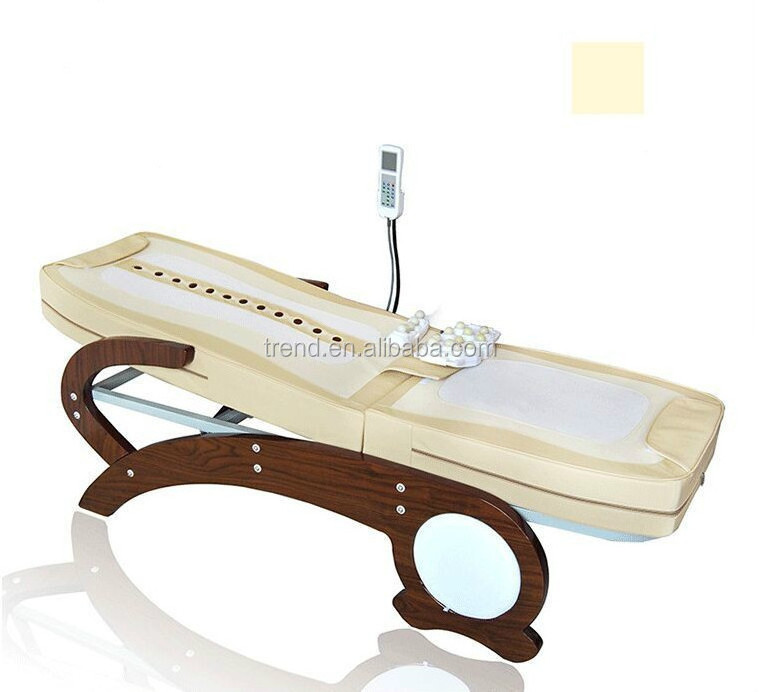 automatic electric jade roller thermal therapy massage bed