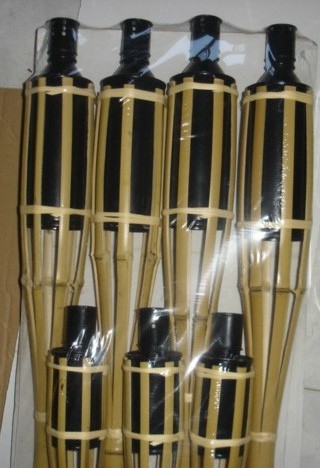 China Supplies Lighting Camp Outdoor Tiki Torch Wholesale,Bamboo Torch