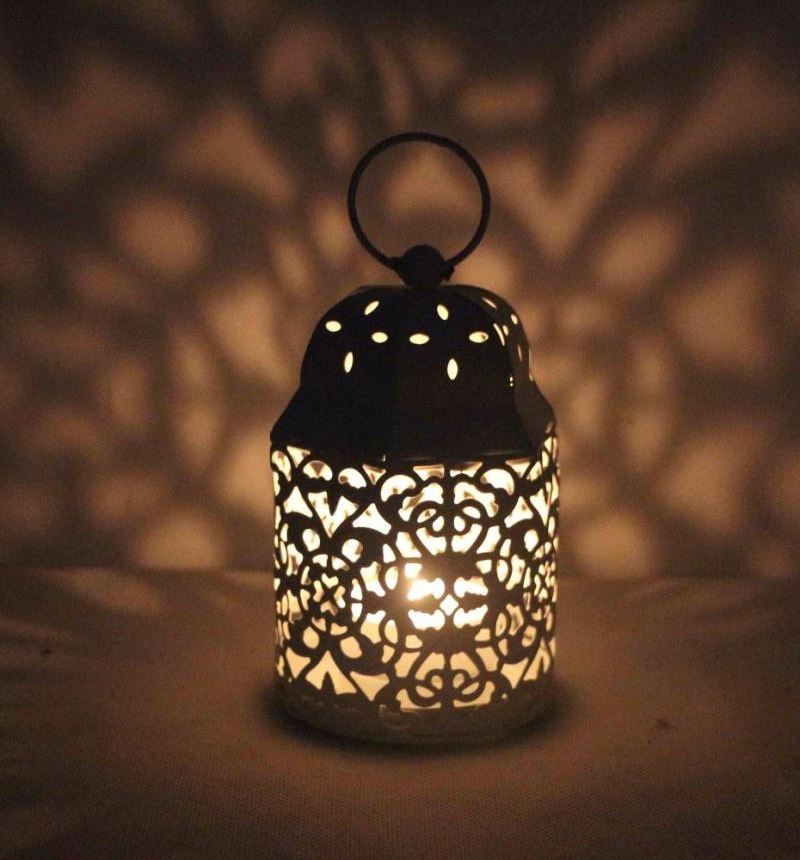 ML-2860 Wedding and home decoration mini wholesale candle metal lantern